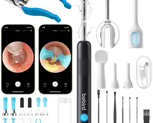 ear cleaning tool cover photo collage