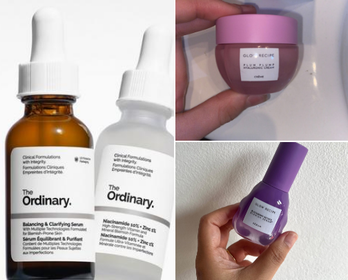 holy grail skincare cover photo collage