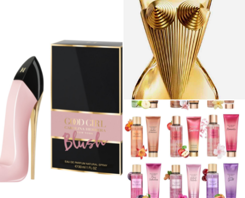 perfumes cover photo collage