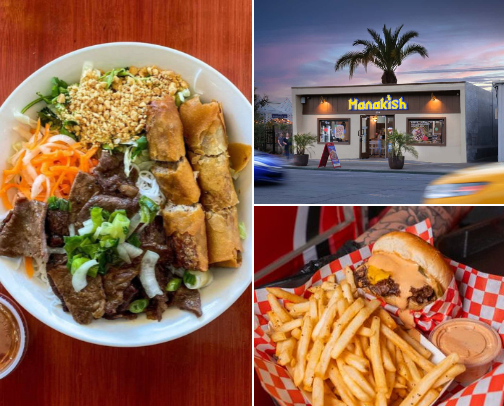 Leia's Food Recs cover photo collage