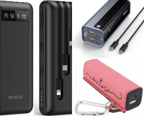 Different types of POWERBANK 💯 cover photo collage