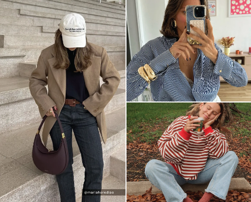 The 7 Casual Fall Outfits That Make Everyday Style Better cover photo collage
