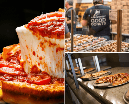 Restaurants i recommend! 🍔🌭🌮🍕 cover photo collage