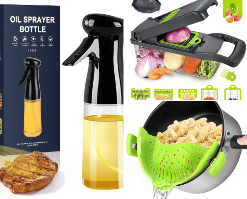 Kitchen Gadgets cover photo collage