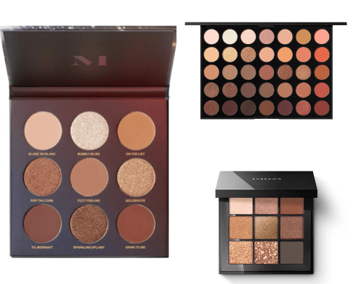 The best and most beautiful nude eyeshadow palettes cover photo collage