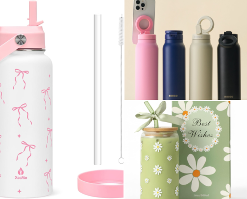 Water Bottle & Cups You'll Actually Want to Use cover photo collage