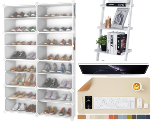 things that I actually recommend: HOME/ OFFICE/ TOYS cover photo collage