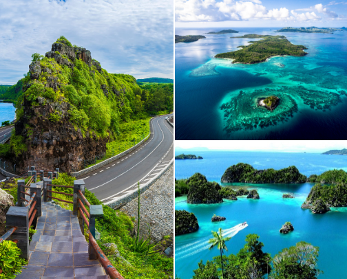 Exotic Escapes: My Favorite Destinations cover photo collage