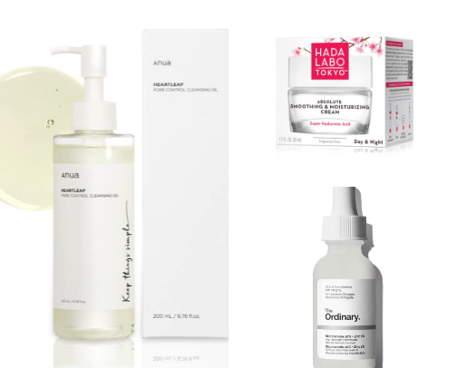 Skincare favs 🤍🫧 cover photo collage