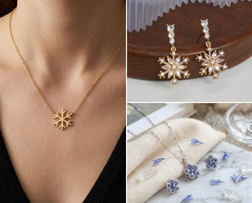 Simple Jewelry for Winter cover photo collage