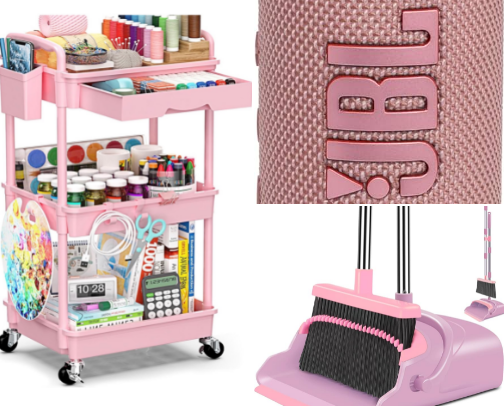 Pink 🩷 cover photo collage