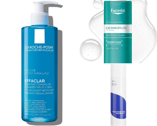 Skincare cover photo collage