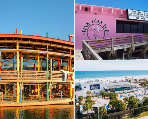 Places I would visit if I was going to Gulf Shores, AL cover photo collage