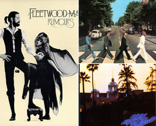 the classic rock vault: my all time favorite classic rock albums. cover photo collage