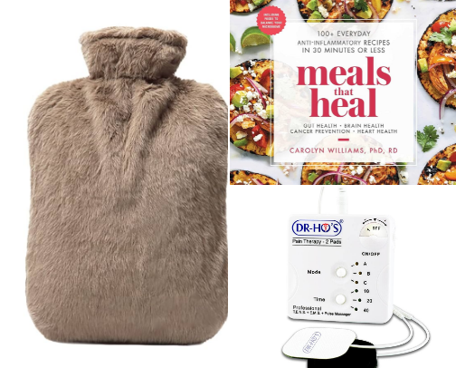 Soothing Endometriosis Must Haves cover photo collage