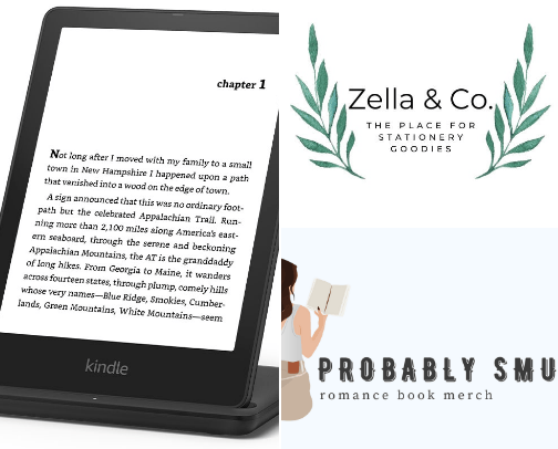 Favorite Bookish Items cover photo collage
