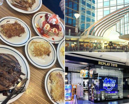 Restaurants and go to places. cover photo collage