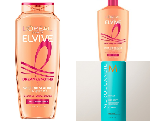 Hair growth products for those with thick hair!!! cover photo collage