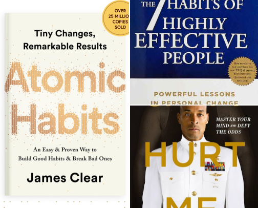 Self-Help & Personal Growth Books I Love cover photo collage
