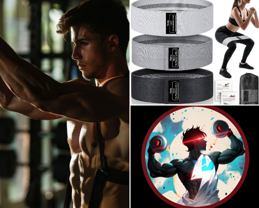 💪 Workout Energy Mix – Boost Your Performance cover photo collage