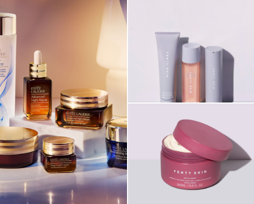 Skincare cover photo collage