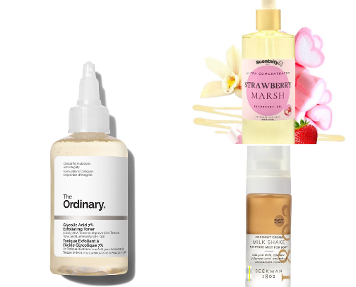 My favorite Skincare products✨ cover photo collage
