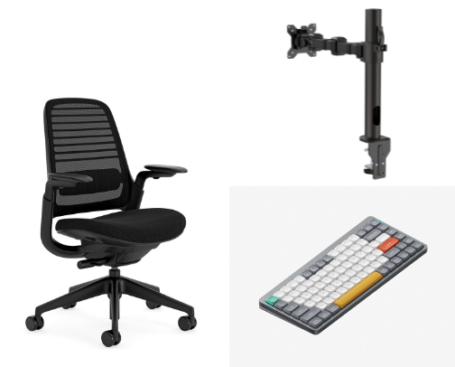 Comfort Upgrades for Gaming after Work with a Desk Where Every Cable Shows cover photo collage