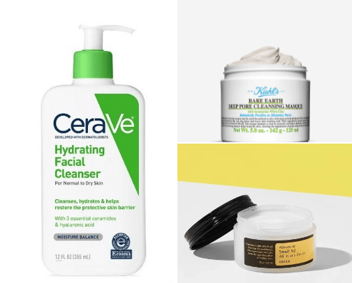 Skincare goodies✨ cover photo collage