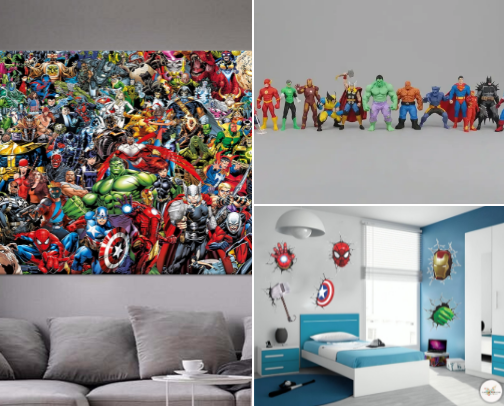 Superhero Finds | Epic Etsy Gifts & Fun cover photo collage