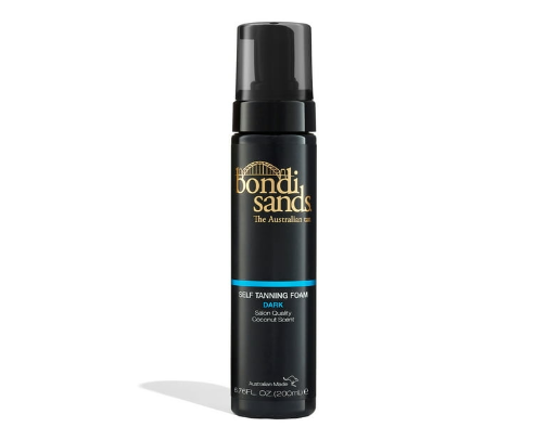 self tan products cover photo collage