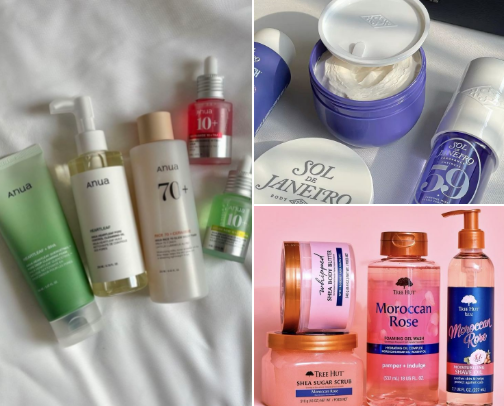 My go-to skincare must-haves cover photo collage