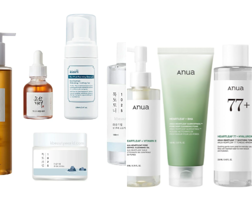 Anua Skincare cover photo collage