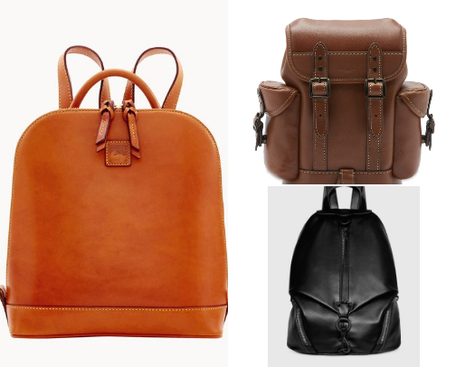 Leather Backpacks for Women: Stylish & Unique Backpacks cover photo collage