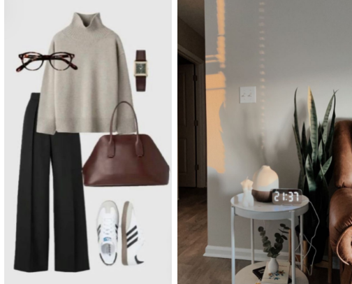 cozy & cute outfit for fall 🍂 cover photo collage