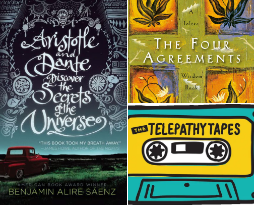 Book recs for the queer thought daughters cover photo collage