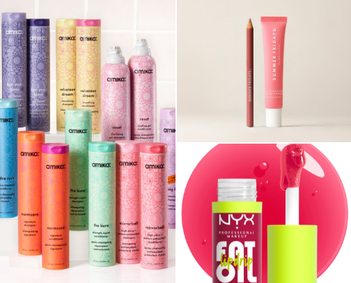 My favorite beauty recs cover photo collage