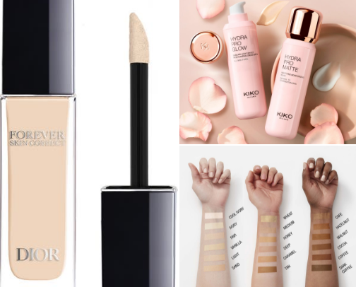 ten favorite make-up products of 2025 cover photo collage