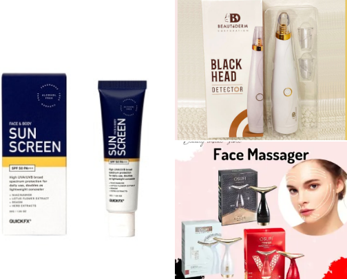 💌Beauty products ✨️ cover photo collage