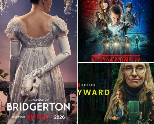 Binge-Worthy Netflix Shows 😮‍💨 cover photo collage
