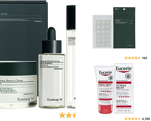 skincare/hygiene cover photo collage