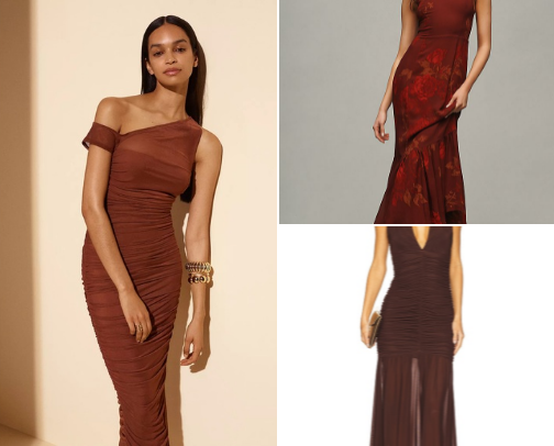 Fall Wedding Guest Dresses to Impress cover photo collage