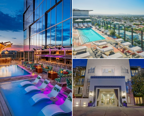 LA Hotels cover photo collage