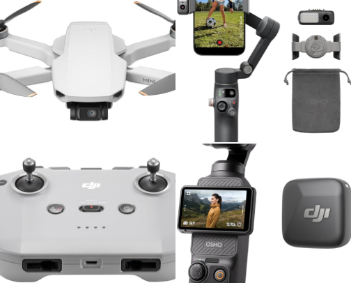 Tech and Gadgets cover photo collage