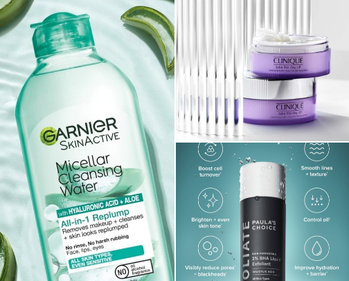 Travel beauty essentials ✈️ cover photo collage