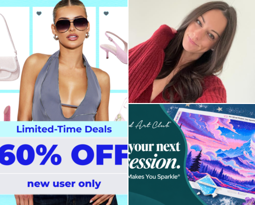 Come save money with me !!! 💖 cover photo collage
