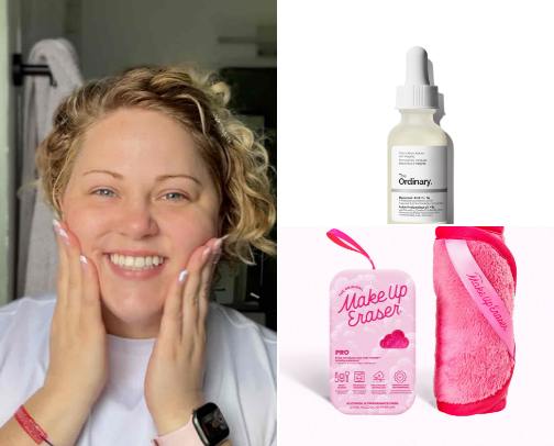 Skincare my combination - dry skin can’t live without 🔥 cover photo collage