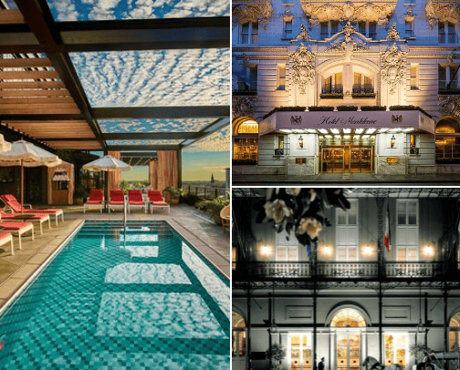 Hotels cover photo collage