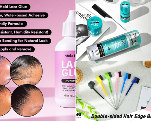 Beginner Wig Installing?✨👀 cover photo collage