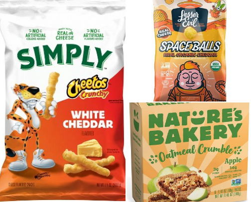 Toddler snacks cover photo collage
