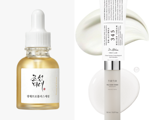 ✨ Glass Skin Secrets: The Ultimate Hydration & Glow List cover photo collage